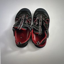 Oshkosh B  Gosh Boys Grey Red Sandals Size 12 