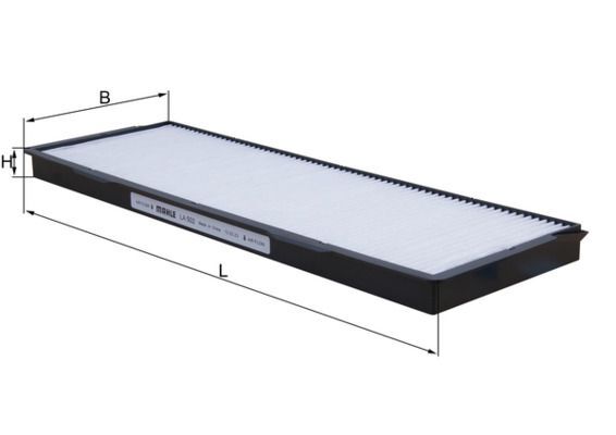 Mahle LA 502 Filter, Innenraumluft-image