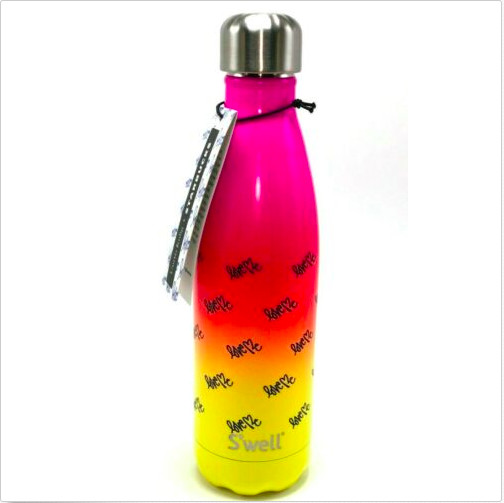 $42 Starbucks S&rsquo;well Swell 17oz Water Bottle Curtis Kulig "Love Me" Collection