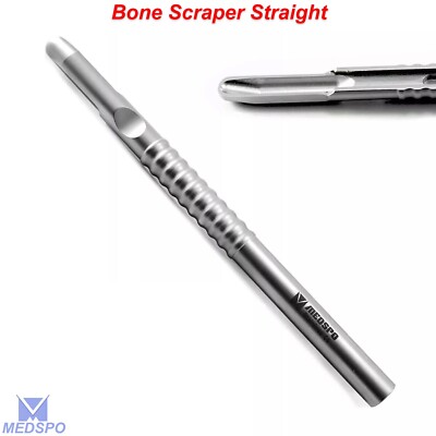 Implant Bone Scraper Straight With Single Blade Bone Harvesting Instruments New
