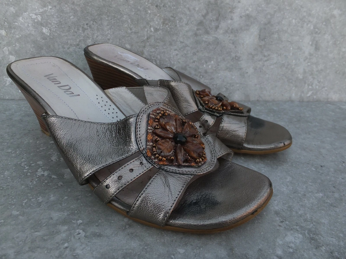Low wedge mule sandals clearance