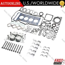 M271 Engine Overhaul Pistons Gasket Rebuild Kit For Mercedes-Benz W203 W204 W211