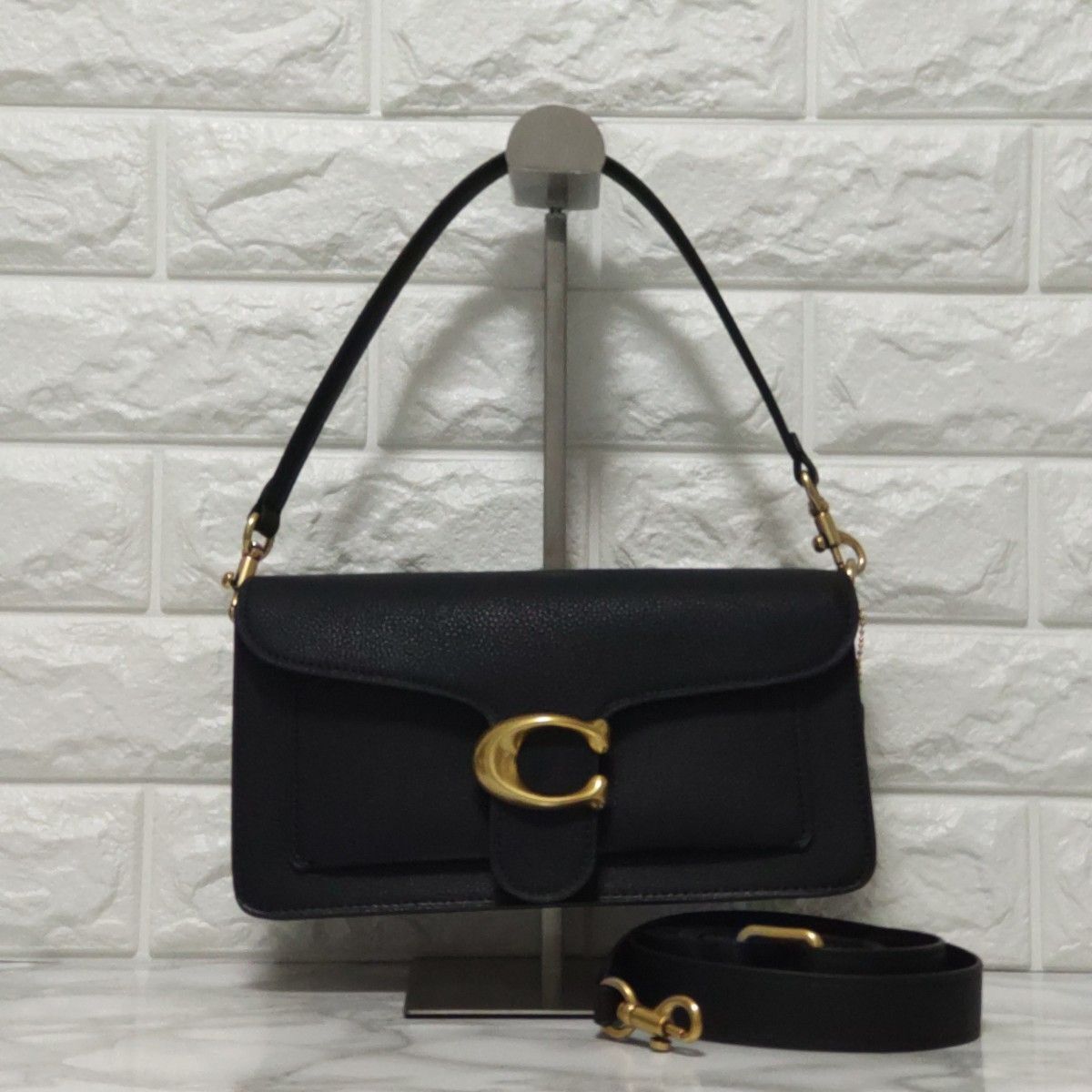 COACH タビー26 ショルダーバッグ 73995 黒 COACH Tabby 26 Shoulder Bag Black Leather Outlet 73995 | eBay