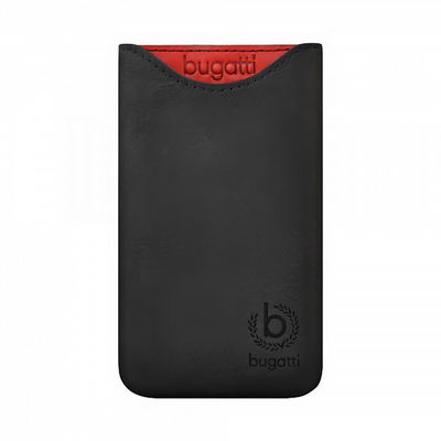 Bugatti Handy Leder Tasche Hülle Skinny Glowing Coal - SL für Huawei  Modelle