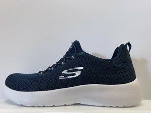 skechers dynamight ladies trainers black