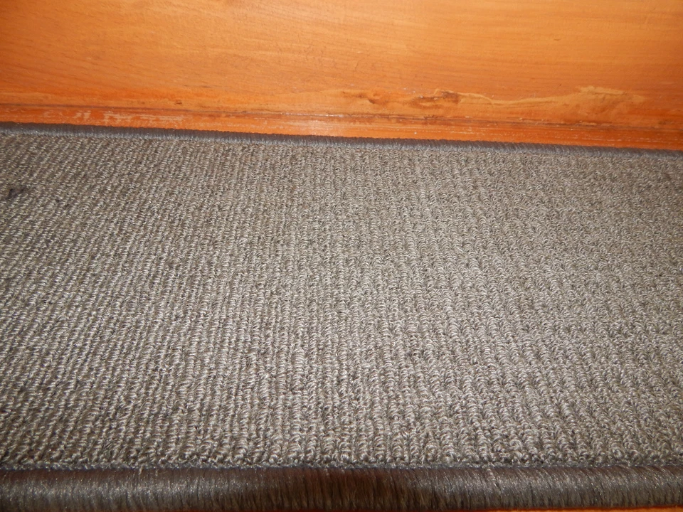 13 PASOS 9" X 30"" PELDAÑOS ESCALERA ESCALERA LANA TEJIDA. Foto 4 de 4