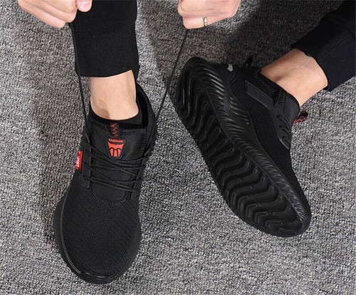 Herren Damen Sicherheitsschuhe Arbeitsschuhe mit Stahlkappe Leicht Schutzschuhe - Bild 12 von 15