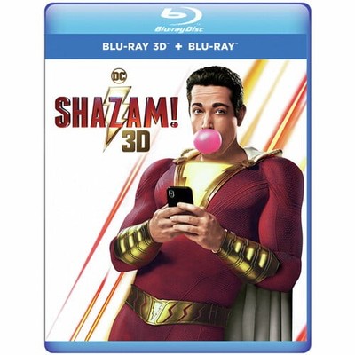 SHAZAM! (BLURAY 3D + BLURAY) NEW!!!New