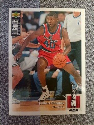 1994-95 Collector's Choice German 40 Calbert Cheaney