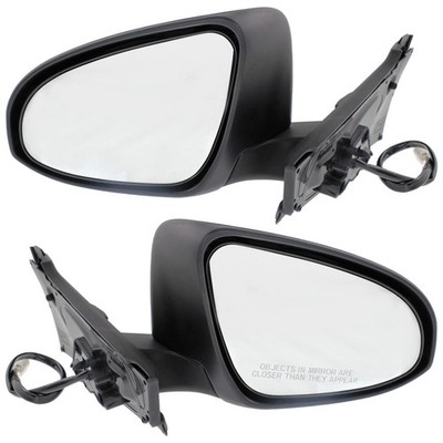 Pair Set of 2 Mirrors  Driver & Passenger Side Left Right for Toyota Yaris 15-19