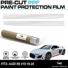 Seitenschweller Steinschlagschutz TPU PPF Lackschutzfolie f&uuml;r Audi R8 V10 19+