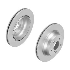 f.becker Bremsscheiben belüftet Hinten Rechts Links für MERCEDES-BENZ CLS 