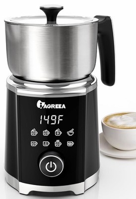 Milk Frother Steamer, 20.3OZ Smart Control Milk Warmer For Cafe, Matcha, Etc