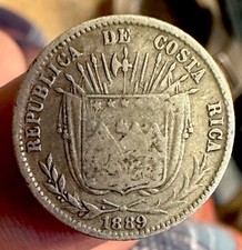 Costa Rica 10 Centavos 1889