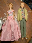 Vintage Barbie Midge and Ken Doll w/ Ken Vintage Suit see photos and description