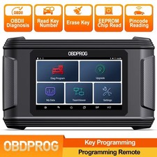 OBDPROG M501 OBD2 Engine Scanner Car Key Coding Fob All Key Lost Pincode Reader
