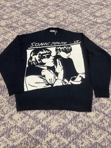HYSTERIC GLAMOUR SONIC YOUTH セーター SONIC YOUTH × HYSTERIC GLAMOUR セーター L