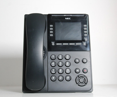 Lot of 10 NEC ITK-32LCGS-1 IP Office Phones w/ Handsets & Stands