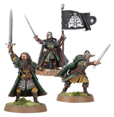 LotR Warhammer Lords of the Dunedain Pro Painted Commission