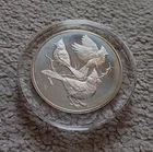 2 Troy OZ Sterling Silver round coin. CARDINALS, Gilroy Roberts bird , animal