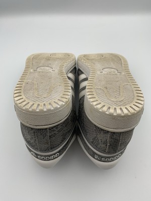 Adidas Originals Mens Concord 2.0 Mid Snakeskin Gray Shoes AQ8167