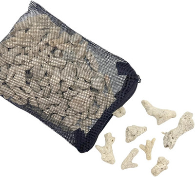 Fish Tank Crushed Coral Filter for Freshwater  Aquarium Ph Bio Filter Media Bag