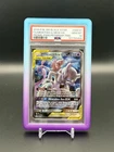 2019 POKEMON SM BLACK STAR PROMO #SM191 FULL ART/MEWTWO & MEW GX PSA 10