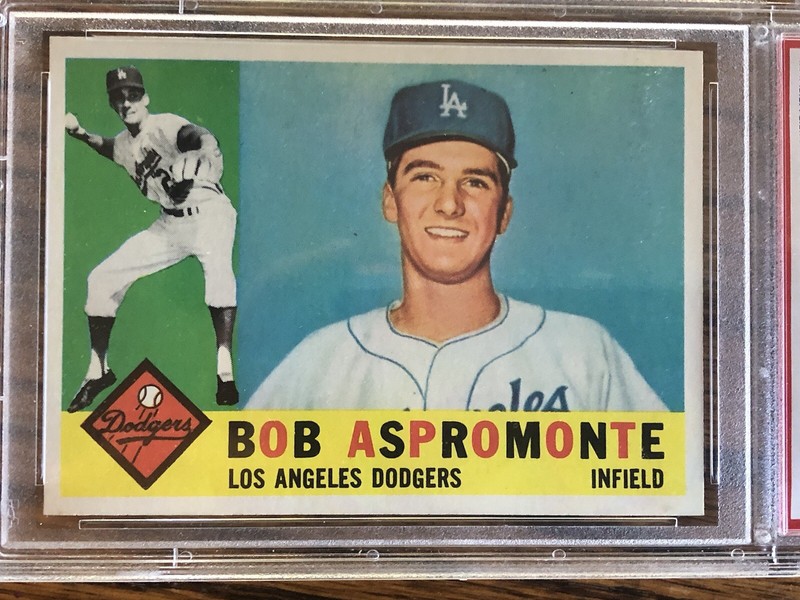 1960 Topps - High # Bob Aspromonte #547 (RC) PSA 8.5 NM-MT+
