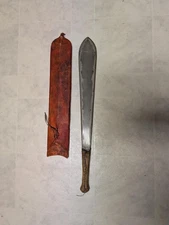  Kenya Maasai Simi Short Sword Heavy 14” blade, 5" hilt, good condition