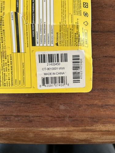 Corsair TM30 Performance Thermal Paste - Afbeelding 3 van 3