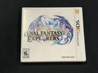 Final Fantasy Explorers (Nintendo 3DS, 2016) CIB