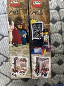 2 Vintage  Set 2001 Harry Potter Diagon Alley Shops Lego 4723 -4721  Sealed New