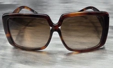 VGC! Nina Ricci Paris "Jackie O" Oversized Sunglasses NR3203 Sun Tortoise Retro 