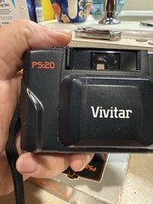 Vivitar PS:20 35mm 90s Y2K Point Shoot Film Camera - Tested W/BOX