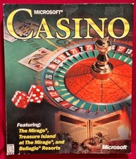 2000 Microsoft Casino Big Box PC CD-ROM Windows CIB