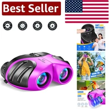Lightweight Shock-Resistant Binoculars for Kids - Perfect for Bird Watching