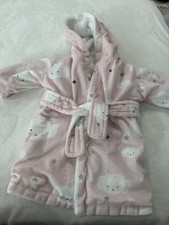 Infant Girls Bath Robe Size 12 Months LB1
