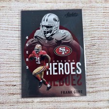 2021 Panini Absolute Unsung Heroes #UH18 Frank Gore San Francisco 49ers