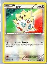 Togepi - 110/149 - Boundaries Crossed - Common - Damaged on eBay