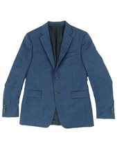 Theory Men's Bowery Tonal Windowpane Extra Slim Fit Suit Jacket 40R, Space