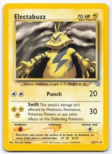 Electabuzz 33/111 Neo Genesis Unlimited Uncommon Pokemon Card LP on eBay