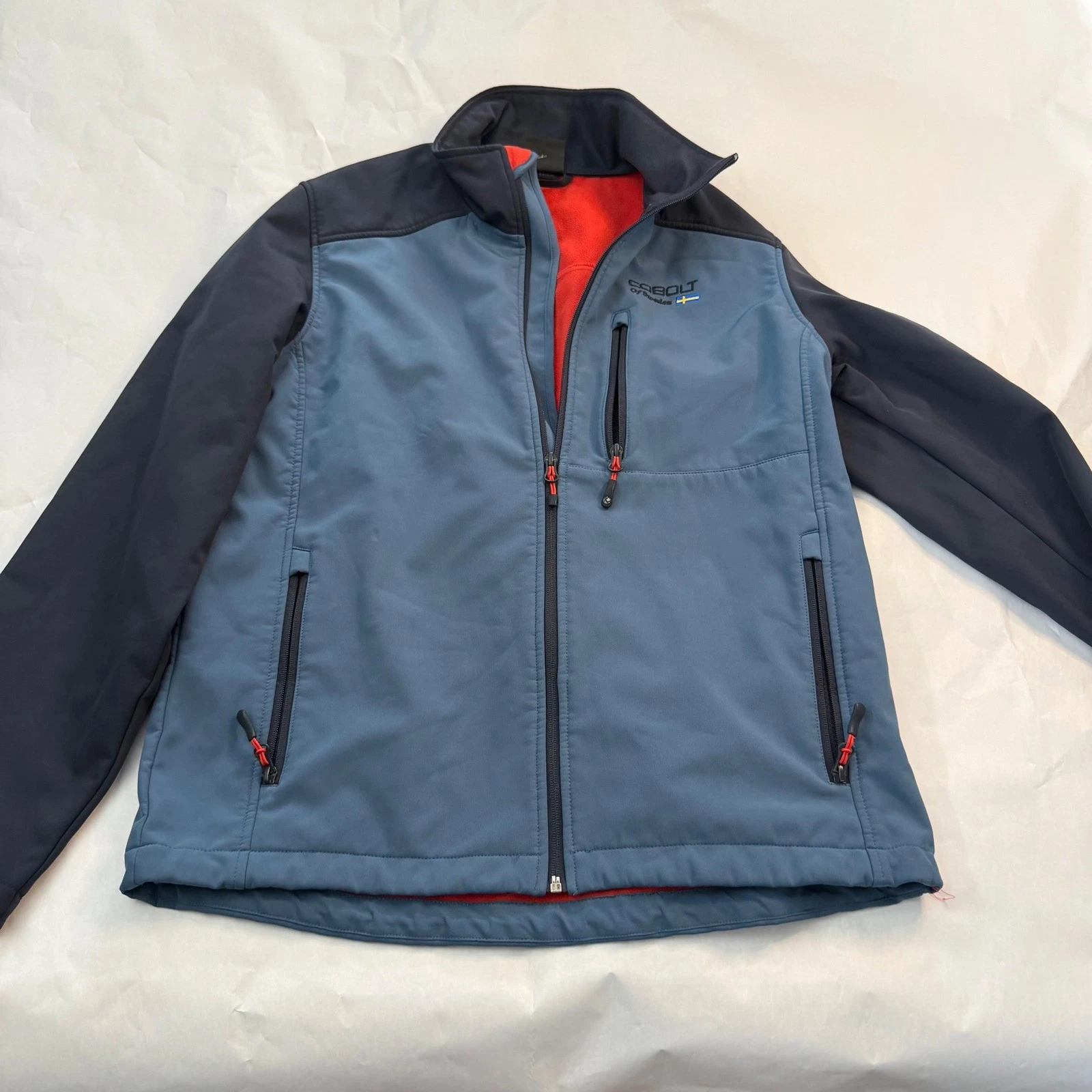 Cobolt Swedish Heritage Softshell Jacket Men Medium Full Zip Cobtex 5000 Blue