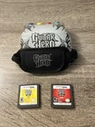 Guitar Hero On Tour (Nintendo DS) Guitar Grip Game Cartridge Bundle - Tested