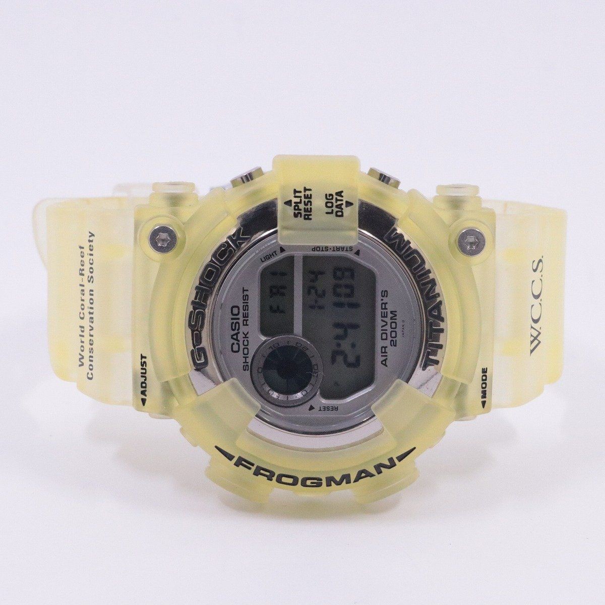 Casio G-SHOCK Frogman WCCS Official Model Quartz Men's Watch Casio G-SHOCK Frogman WCCS Official Model Quartz Men's Watch