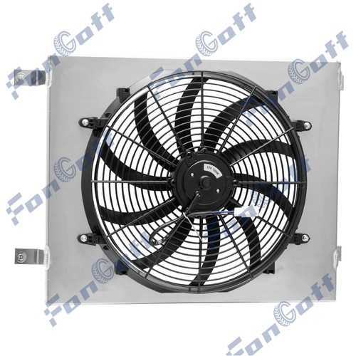 Aluminum Radiator Shroud Fan For Dodge Charger/Coronet/Dart/Valiant 7.2L 63-68 - Bild 4 von 9