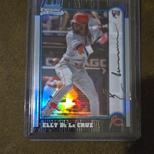 2024 Topps Bowman Chrome 25th Anniversary Elly De La Cruz Rookie Reds #BC25-1