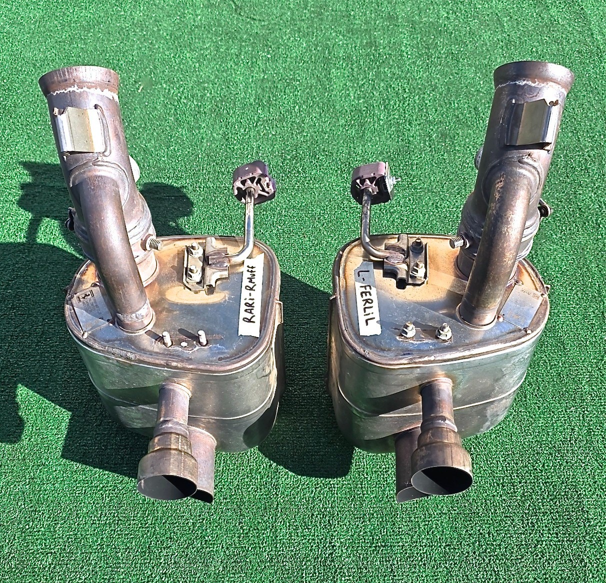 Ferrari F12 Left, right Exhaust systems Pair P/N 286595