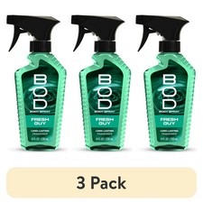 3 PACK BOD man Fragrance Body Spray, Fresh Guy, 8 fl oz Fresh Free Shipping