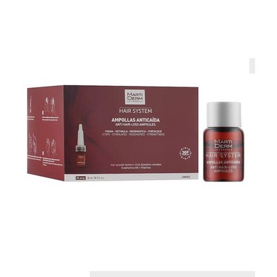 Anti-Haarausfall Ampullen Martiderm HAIR SYSTEM 3 ml