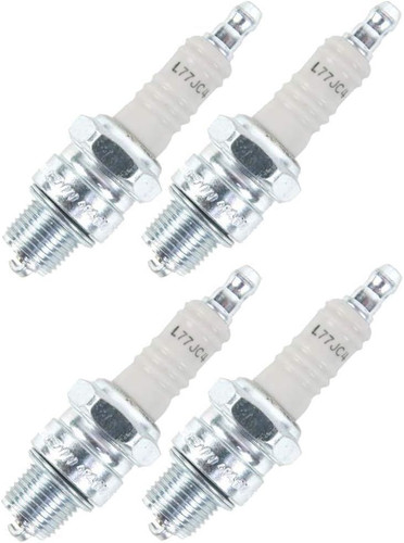 Champion L77JC4 Pack of 4 Spark Plugs  